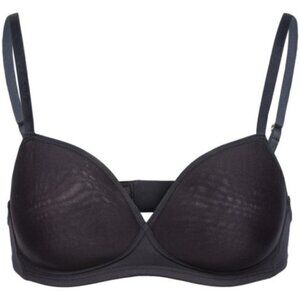 Hanro 32B Black Smooth Illusion Spacer Cup Bra